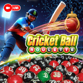 Cricket Ball Roulette live tile artwork